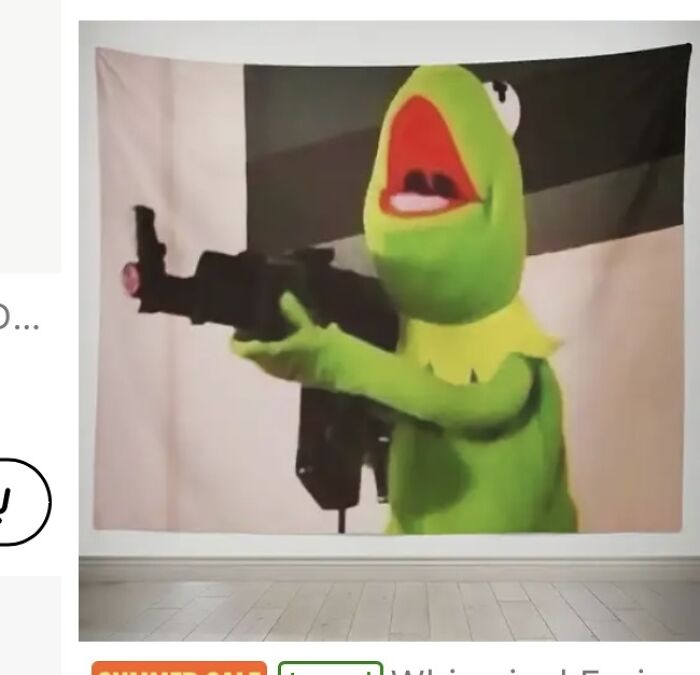 Strapped Kermit