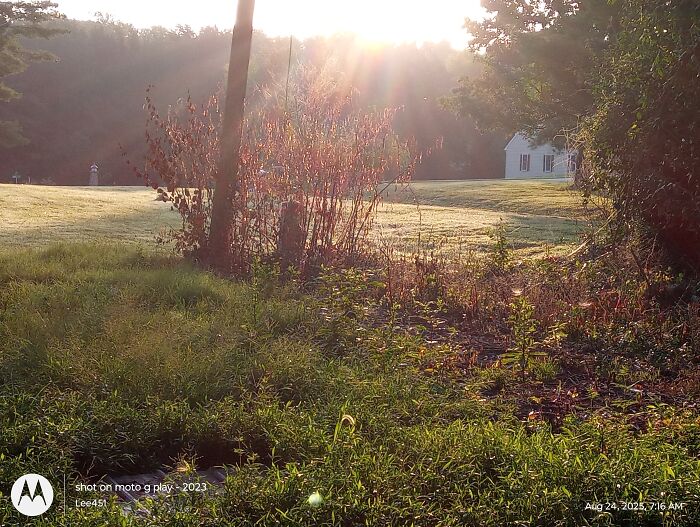 Late August Sunrise, Fredericksburg, Va