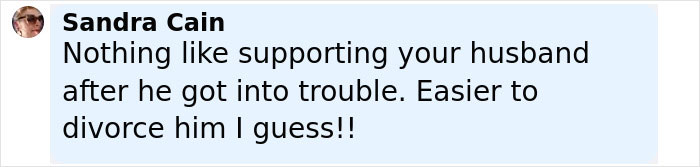Screenshot of a social media comment discussing support and divorce amidst Isla Fisher's tough couple of years and split with Sasha Baron Cohen. Screenshot of a social media comment discussing support and divorce amidst Isla Fisher's tough couple of years and split with Sasha Baron Cohen.