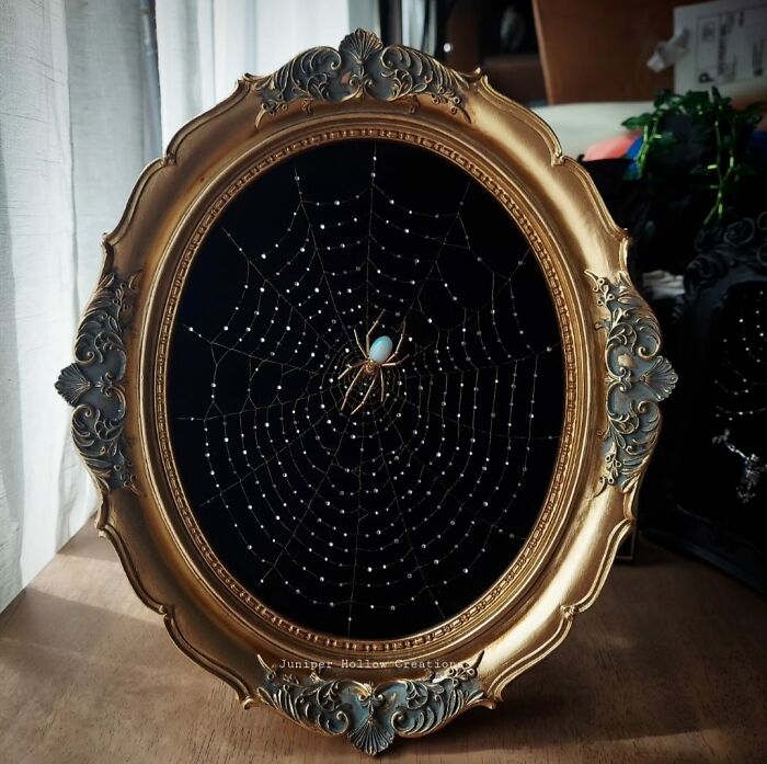 I Handmake Spider Webs