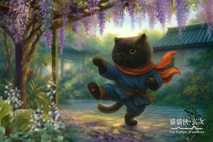 The Earless Wanderer: Sparring Beneath The Wisteria