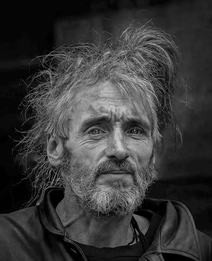 Behind Those Eyes, From The Series 'Street Portraits' © Alex Gabchoug