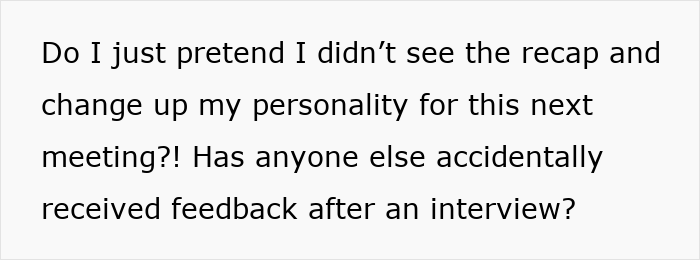 Woman reads email about second interview and an unexpected video file revealing feedback after her interview. Woman reads email about second interview and an unexpected video file revealing feedback after her interview.