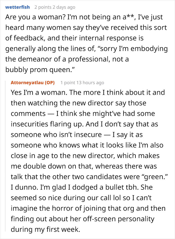 Alt text: Woman reading an unexpected email about a second interview and accidentally viewing a confidential video file. Alt text: Woman reading an unexpected email about a second interview and accidentally viewing a confidential video file.