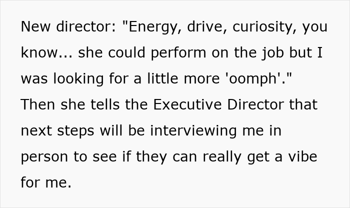 Alt text: Woman receives email about second interview and accidentally opens a video file not meant to be seen. Alt text: Woman receives email about second interview and accidentally opens a video file not meant to be seen.