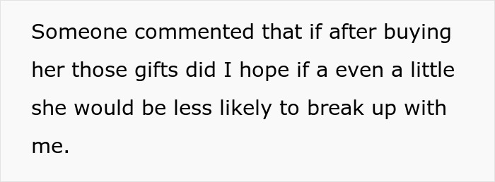 Rich Guy Buys GF A Bunch Of Expensive Stuff, Confused When She Gives Him A Reality Check Rich Guy Buys GF A Bunch Of Expensive Stuff, Confused When She Gives Him A Reality Check