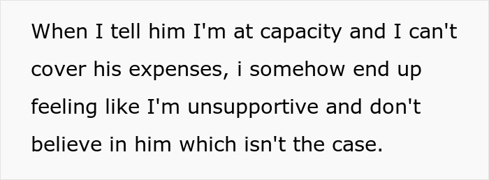 Alt text: Woman feels financially trapped supporting jobless fiancé who is living off her to build a business. Alt text: Woman feels financially trapped supporting jobless fiancé who is living off her to build a business.