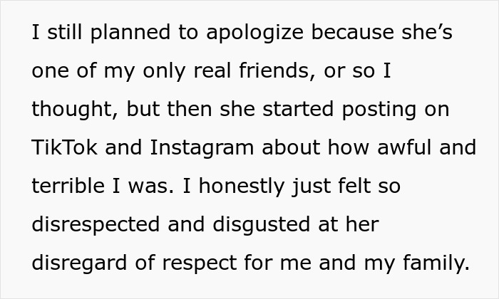 Text about a teen feeling confused and disrespected after showing up at best friend’s door unexpectedly at 4 AM. Text about a teen feeling confused and disrespected after showing up at best friend’s door unexpectedly at 4 AM.