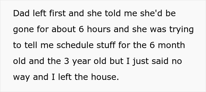 Teen escapes dad’s babysitting trap, refuses to watch fiancée’s kids, and walks out of the house after demand. Teen escapes dad’s babysitting trap, refuses to watch fiancée’s kids, and walks out of the house after demand.