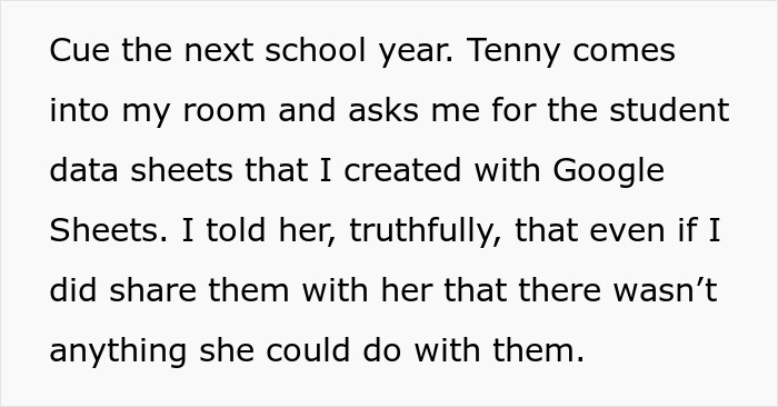 Alt text: Woman sits back confidently enjoying the comeuppance of colleague who stole her job after making her life hell Alt text: Woman sits back confidently enjoying the comeuppance of colleague who stole her job after making her life hell