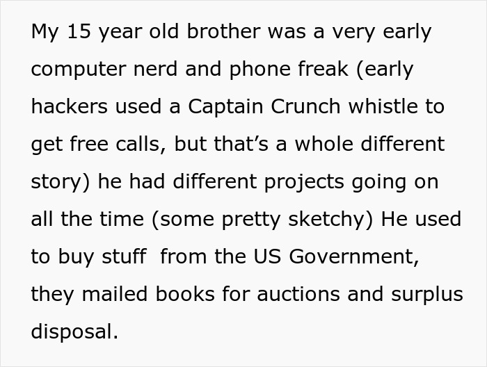 Teens discover a portable darkroom at surplus auction, unexpectedly find a whole army trailer instead.