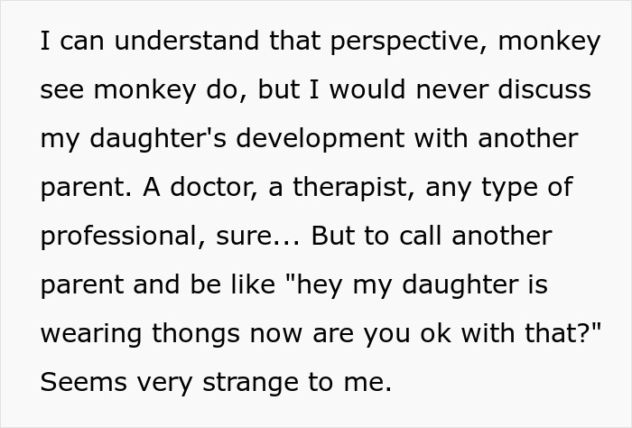 Parents Outraged As Single Dad Doesn’t Consult Them Before Allowing His Daughter To Wear Thongs Parents Outraged As Single Dad Doesn’t Consult Them Before Allowing His Daughter To Wear Thongs