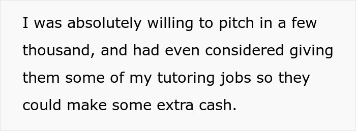 Text excerpt about a woman refusing to hand over her entire savings after parents claim it’s rightfully theirs. Text excerpt about a woman refusing to hand over her entire savings after parents claim it’s rightfully theirs.