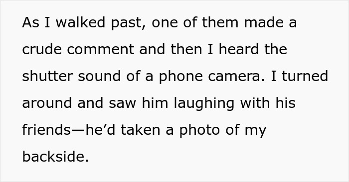 Teen's phone grabbed by lady as he takes photo of her backside, followed by his mommy accusing her of manhandling him. Teen's phone grabbed by lady as he takes photo of her backside, followed by his mommy accusing her of manhandling him.