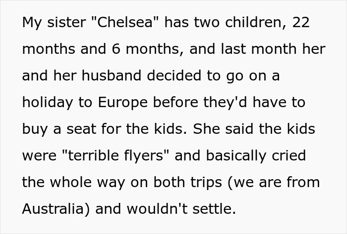 Mom struggles on a 9-hour flight with kids who are terrible flyers, facing no help and a reality check from a sibling. Mom struggles on a 9-hour flight with kids who are terrible flyers, facing no help and a reality check from a sibling.