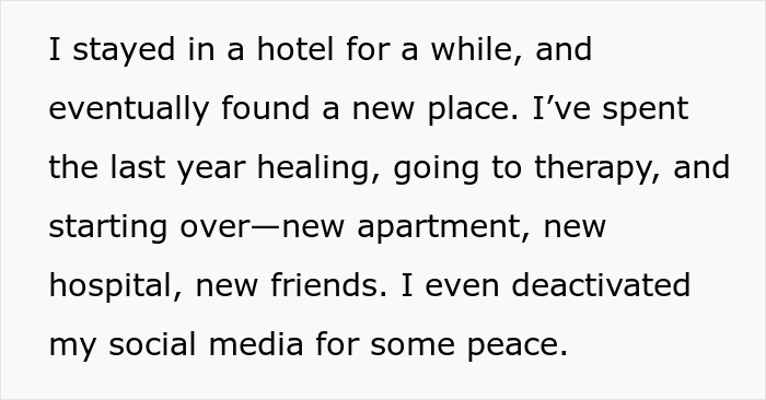Text excerpt about healing and starting over after betrayal, reflecting on giving ex-best friend a taste of her own medicine. Text excerpt about healing and starting over after betrayal, reflecting on giving ex-best friend a taste of her own medicine.