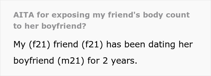 Text conversation screenshot discussing a woman exposing her friend’s boyfriend regarding body count claims. Text conversation screenshot discussing a woman exposing her friend’s boyfriend regarding body count claims.