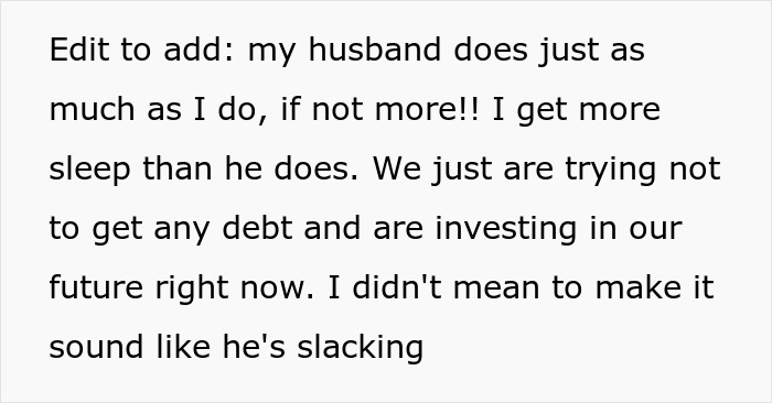 Alt text: Working mom responds to in-laws who think her once-a-week daycare schedule means she has it easy managing job and family. Alt text: Working mom responds to in-laws who think her once-a-week daycare schedule means she has it easy managing job and family.
