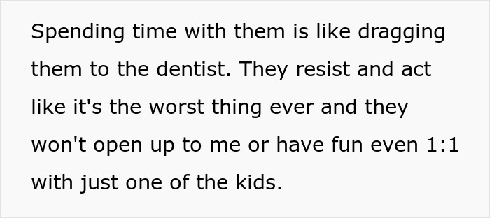 Man struggling to win over fiancee’s kids for years, facing resistance and lack of connection with the children. Man struggling to win over fiancee’s kids for years, facing resistance and lack of connection with the children.