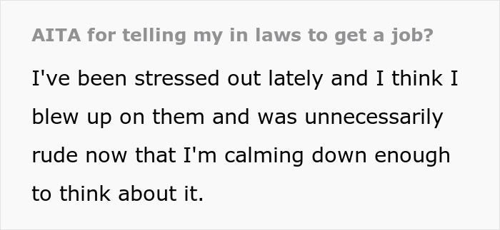 Text post about a stressed working mom snapping at in-laws who think daycare once a week is easy. Text post about a stressed working mom snapping at in-laws who think daycare once a week is easy.