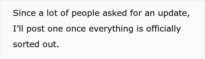 Text on plain background stating an upcoming update will be posted once everything is officially sorted out. Text on plain background stating an upcoming update will be posted once everything is officially sorted out.