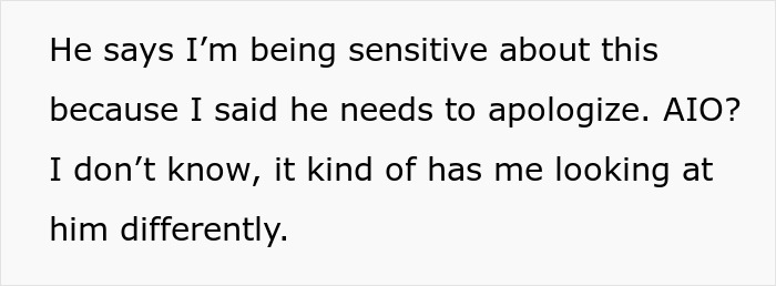 Text discussing a girlfriend alarmed as boyfriend orders their kind roommate to do chores like the boss, causing tension.