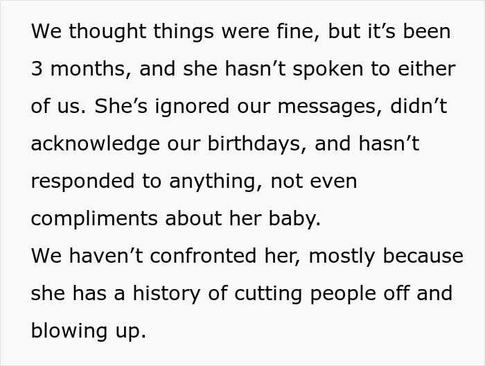 Text describing a woman who ghosts friends after they refuse to bend to her travel needs, ignoring messages and birthdays. Text describing a woman who ghosts friends after they refuse to bend to her travel needs, ignoring messages and birthdays.