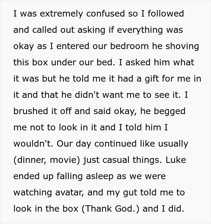 Text excerpt from a personal story about relationship issues and feelings of distrust involving a spouse’s secretive behavior. Text excerpt from a personal story about relationship issues and feelings of distrust involving a spouse’s secretive behavior.