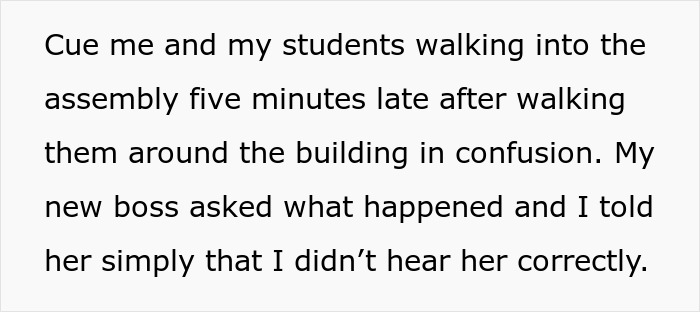 Woman sits back and watches the comeuppance of colleague who stole her job, enjoying the moment of justice. Woman sits back and watches the comeuppance of colleague who stole her job, enjoying the moment of justice.