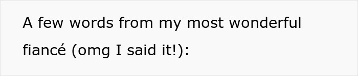 Text on a white background stating a few words from a woman’s fiancé reacting to an AI boyfriend’s proposal. Text on a white background stating a few words from a woman’s fiancé reacting to an AI boyfriend’s proposal.