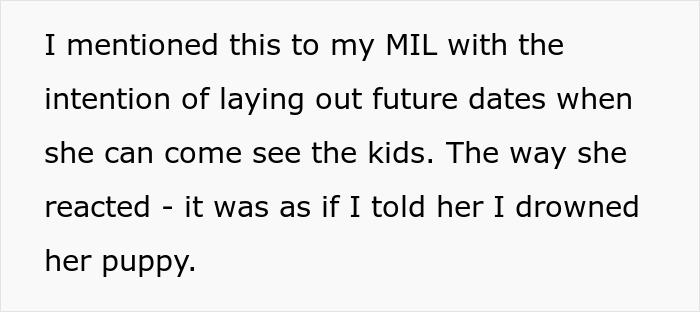 Text discussing a widow planning to move abroad with her kids and facing opposition from her mother-in-law. Text discussing a widow planning to move abroad with her kids and facing opposition from her mother-in-law.