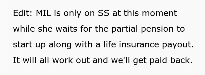 Text discussing MIL skipping sewage disaster and leaving couple to shovel smelly mess while she attends a salon appointment. Text discussing MIL skipping sewage disaster and leaving couple to shovel smelly mess while she attends a salon appointment.
