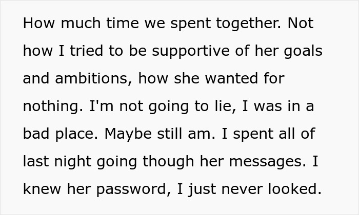 Text on a white background reflecting on time spent in a fiance destitute relationship and emotional struggle. Text on a white background reflecting on time spent in a fiance destitute relationship and emotional struggle.