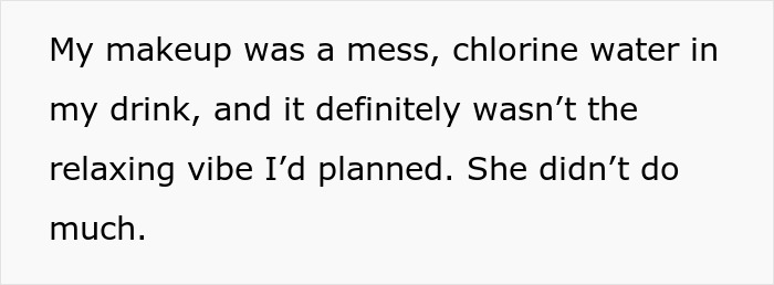 Text excerpt showing frustration with friend’s rowdy kids leading to choosing childfree events in the future. Text excerpt showing frustration with friend’s rowdy kids leading to choosing childfree events in the future.
