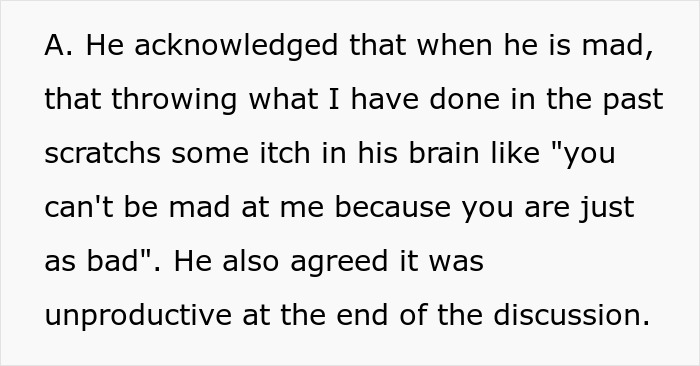 Text excerpt showing a husband mocking wife's mispronunciation while she shares surgery details, causing her to tear up. Text excerpt showing a husband mocking wife's mispronunciation while she shares surgery details, causing her to tear up.