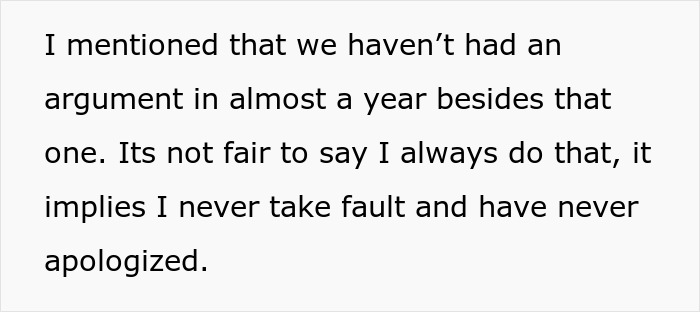 Screenshot of text describing a couple’s argument history, highlighting the wife’s feelings amid hubby’s mocking mispronunciation. Screenshot of text describing a couple’s argument history, highlighting the wife’s feelings amid hubby’s mocking mispronunciation.