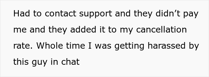 Text about an Instacart shopper dealing with customer demands and harassment while dragging water up 17 floors. Text about an Instacart shopper dealing with customer demands and harassment while dragging water up 17 floors.