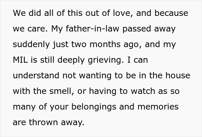Text explaining grief and a family dealing with a smelly mess after a sewage disaster at home. Text explaining grief and a family dealing with a smelly mess after a sewage disaster at home.