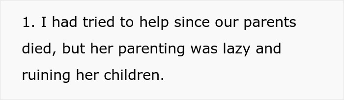 Text on a plain white background reading a personal confession about lazy parenting negatively affecting children.