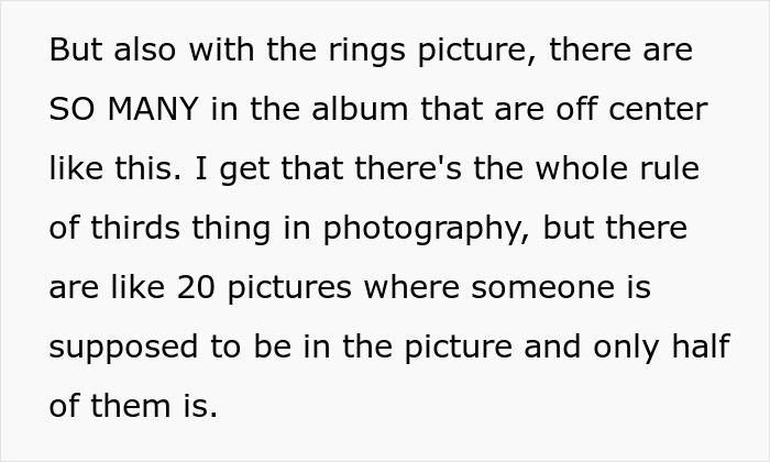 Bride slams $3K wedding photographer, claiming her dog with a GoPro would have taken better wedding photos. Bride slams $3K wedding photographer, claiming her dog with a GoPro would have taken better wedding photos.