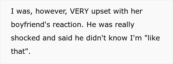 Text excerpt showing a woman upset with her friend’s boyfriend’s reaction about her body count. Text excerpt showing a woman upset with her friend’s boyfriend’s reaction about her body count.