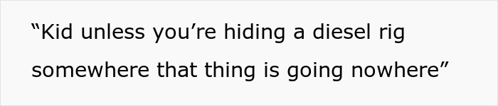 Teens discovering a portable darkroom and an army trailer at a surplus auction, inspecting the unexpected find.