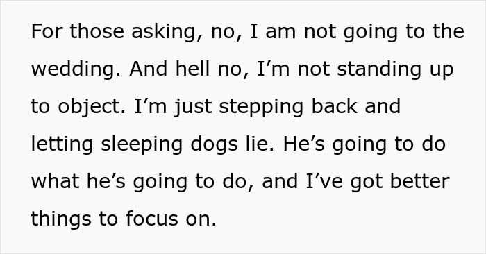 Text excerpt about a woman considering whether to explain to her husband that separation and divorce are different. Text excerpt about a woman considering whether to explain to her husband that separation and divorce are different.
