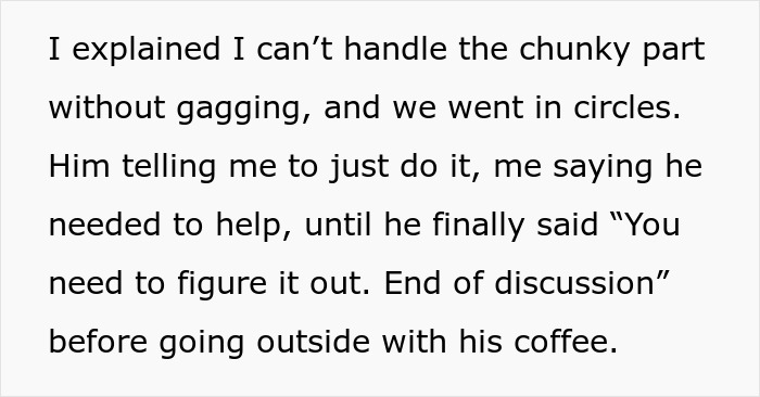 Mother caring for 10-month-old refuses fiancé’s orders to clean vomit, leading to tension and conflict between them.