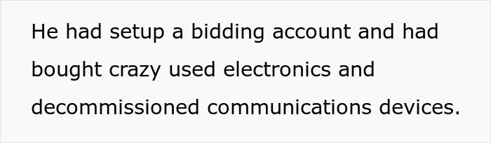 Teens discover a portable darkroom and a whole army trailer while picking up auction surplus electronics and communications devices.