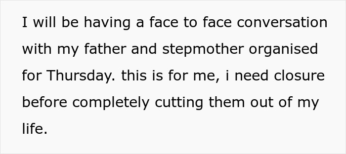 Woman preparing for a face to face conversation seeking closure before cutting ties with her entire family years later. Woman preparing for a face to face conversation seeking closure before cutting ties with her entire family years later.