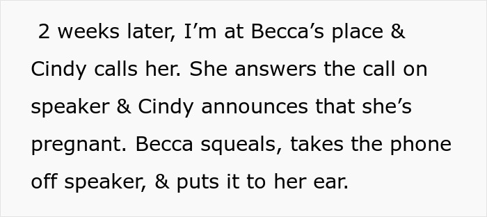 Text excerpt about a lady planning to pass off affair pregnancy as boyfriend’s, with bestie’s boyfriend upset and considering exposing her. Text excerpt about a lady planning to pass off affair pregnancy as boyfriend’s, with bestie’s boyfriend upset and considering exposing her.