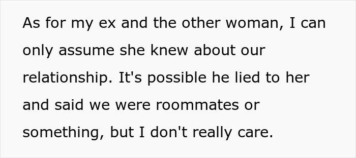Text excerpt discussing a woman’s breakup, her dog custody, and communication with her ex filled with dog-related updates. Text excerpt discussing a woman’s breakup, her dog custody, and communication with her ex filled with dog-related updates.