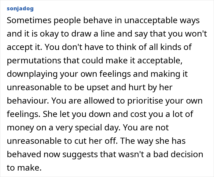 Text message about a woman who suddenly turns flaky, misses her friend’s wedding, and leaves a malicious voicemail. Text message about a woman who suddenly turns flaky, misses her friend’s wedding, and leaves a malicious voicemail.