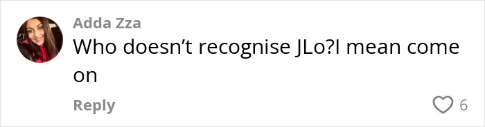 Comment on social media discussing Jennifer Lopez being denied entry by Chanel and Bethenny Frankel criticizing the brand. Comment on social media discussing Jennifer Lopez being denied entry by Chanel and Bethenny Frankel criticizing the brand.